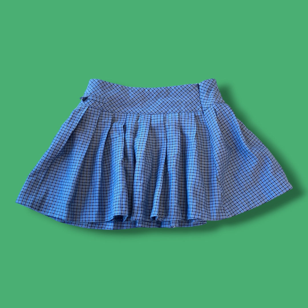 blue zara skirt, 9y