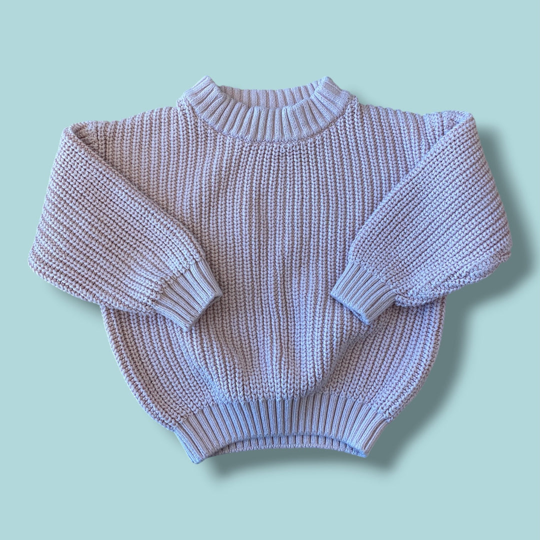 Pink Rococo Knit Sweater, 18m
