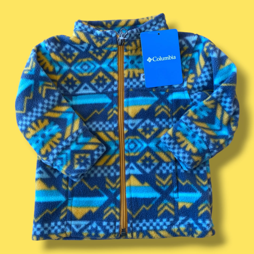 Blue Columbia NWT fleece zip up, 6-12m