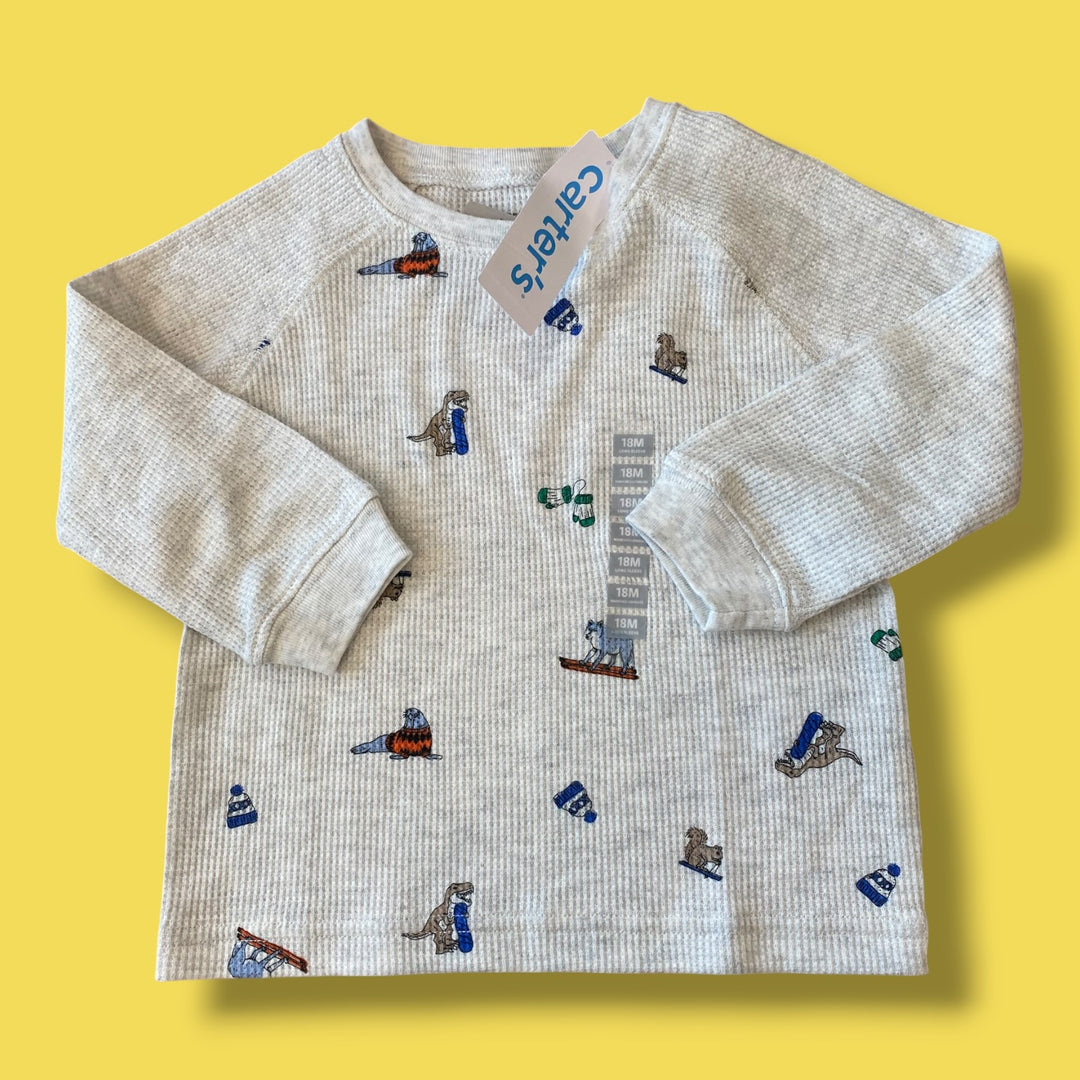 Grey Carters NWT Long sleeve, 18m