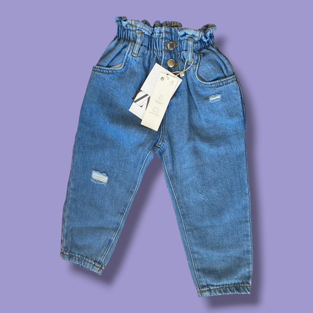 Blue Zara NWT denim, 18-24m