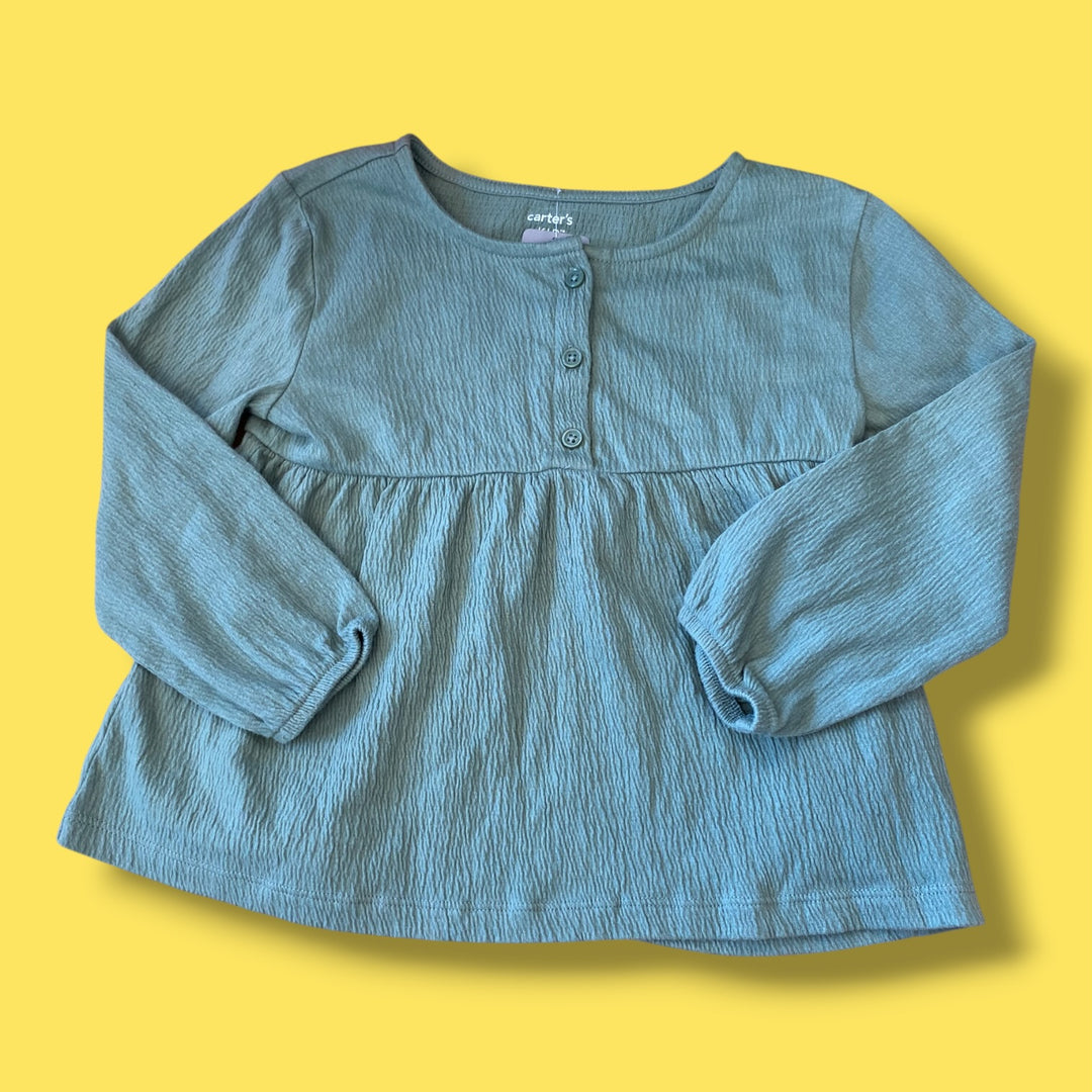 green Carters Long Sleeve, 4Y