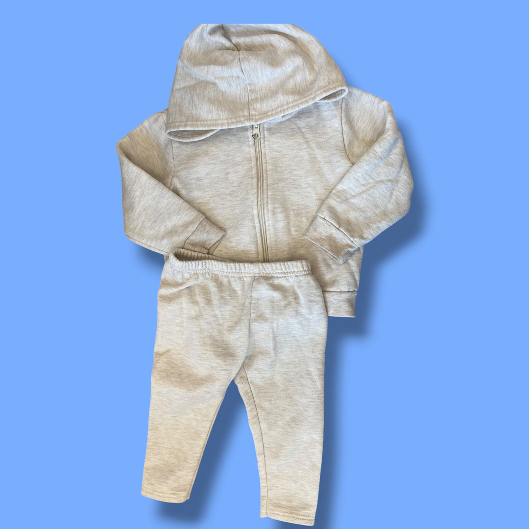 cream Lila&amp;Jack 2 piece set, 18-24m