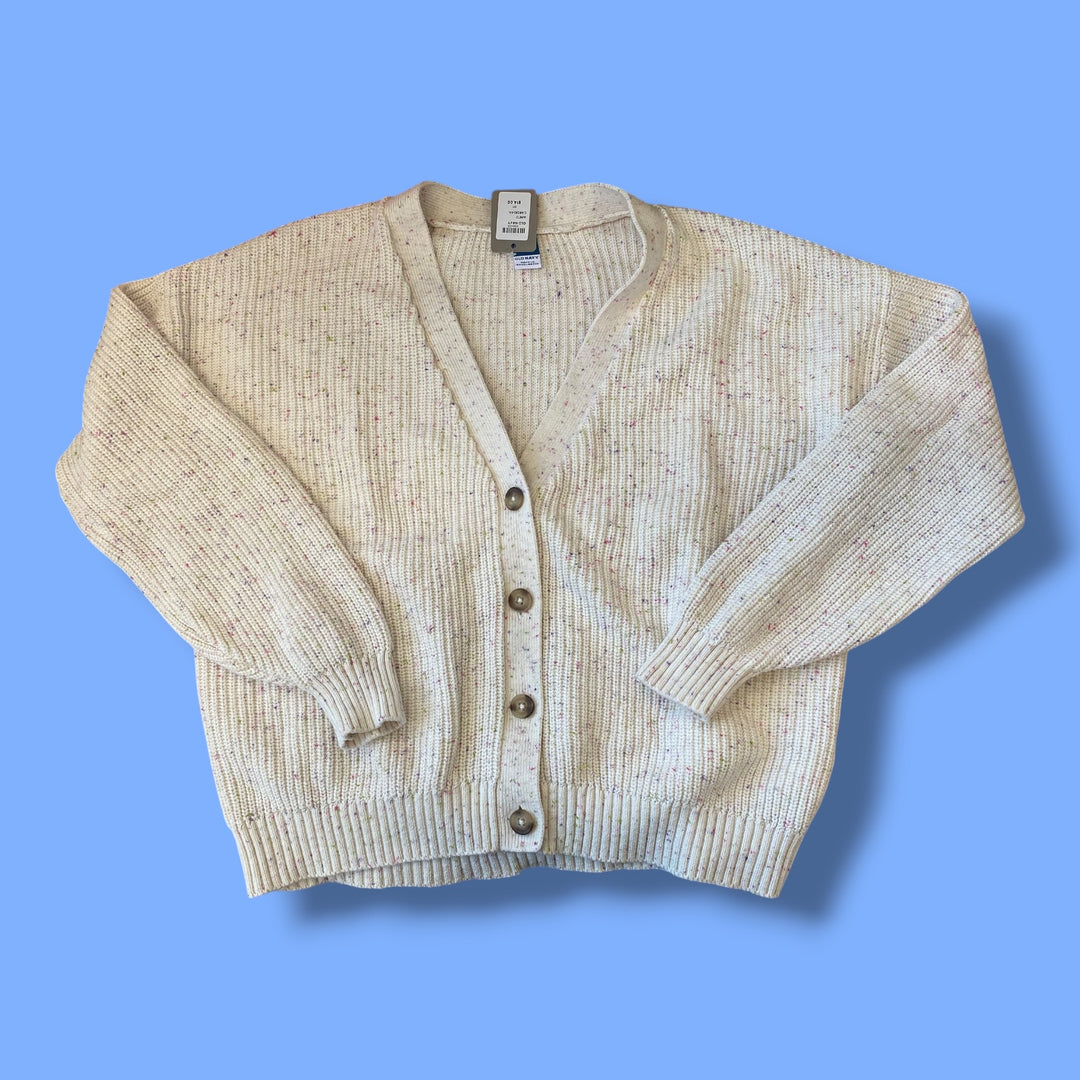 White Old Navy cardigan, 10Y