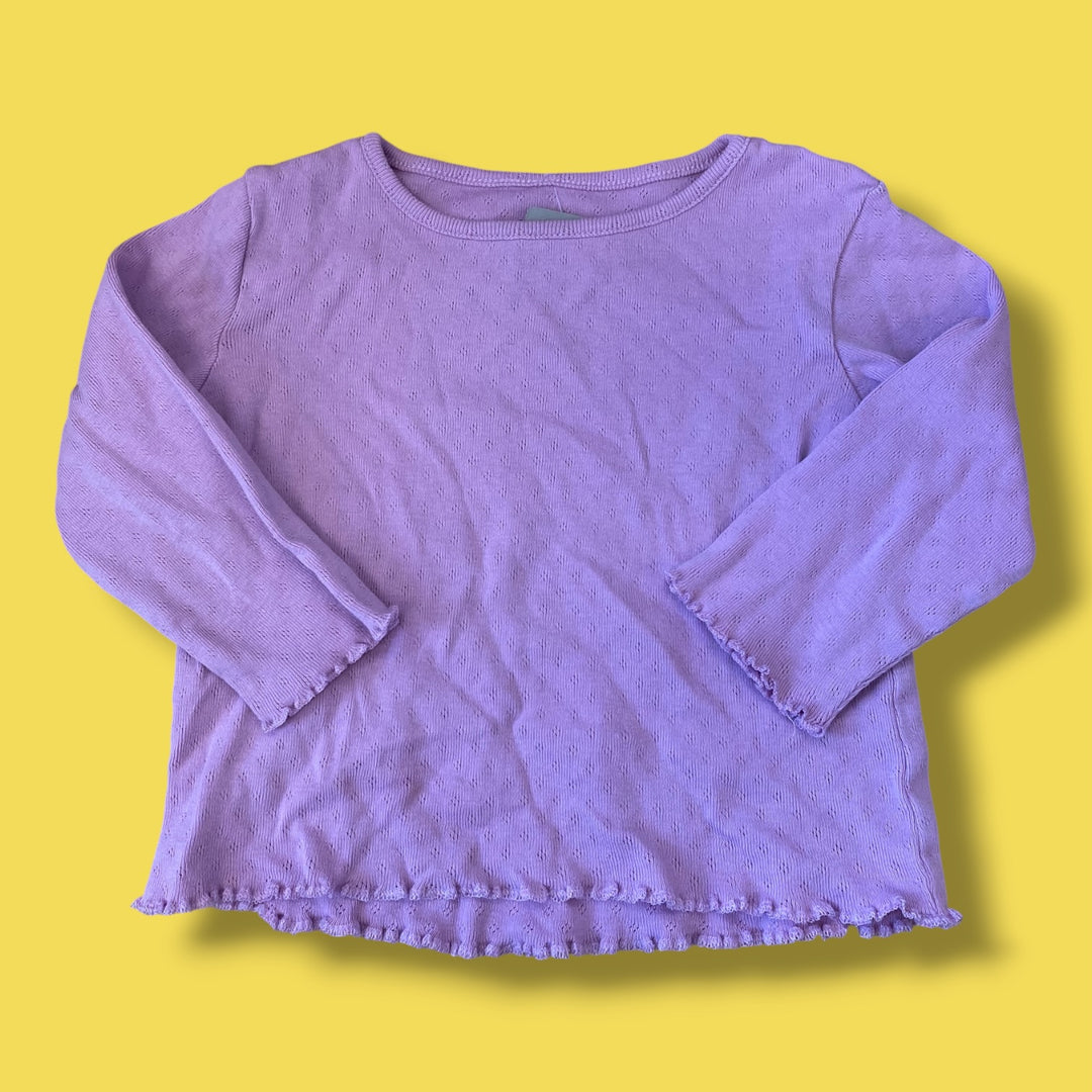 Pink George Long Sleeve, 18-24m