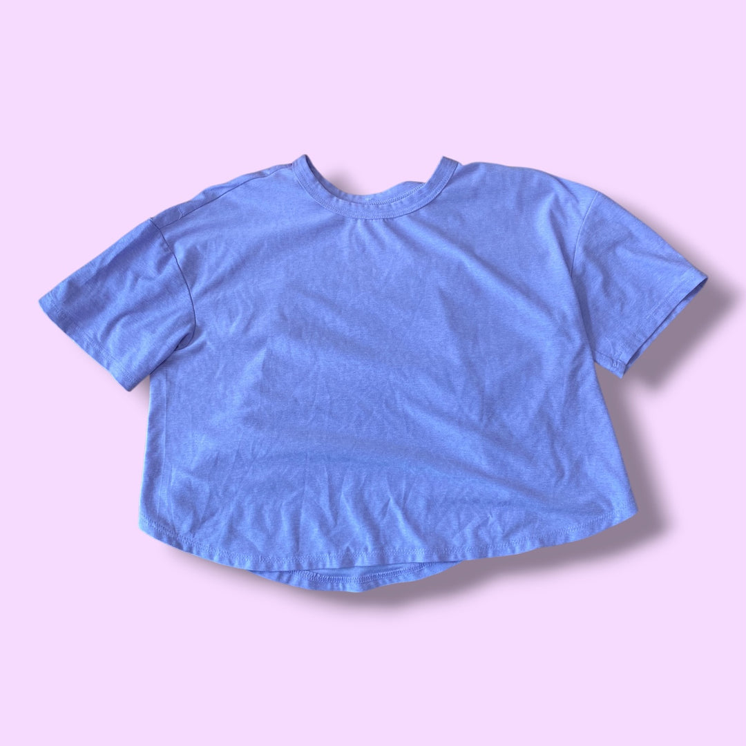 purple Old Navy active top, 6/7y