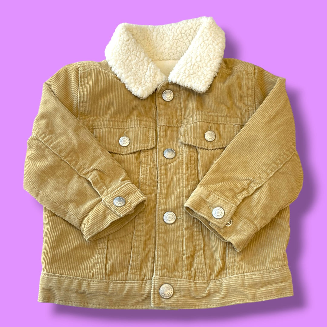 Brown Old Navy Cord jacket, 12-18m
