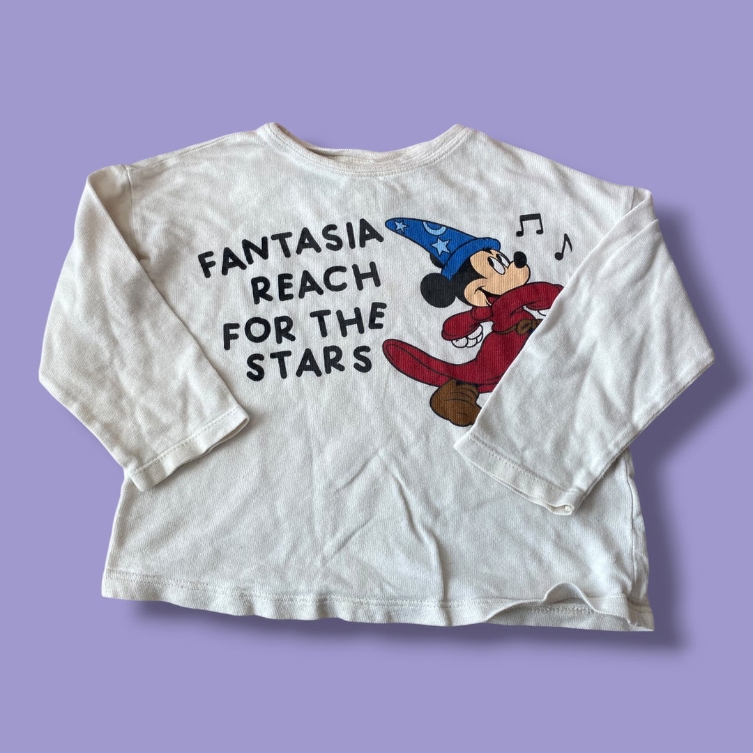 white Zara Fantasia long, 18-24m