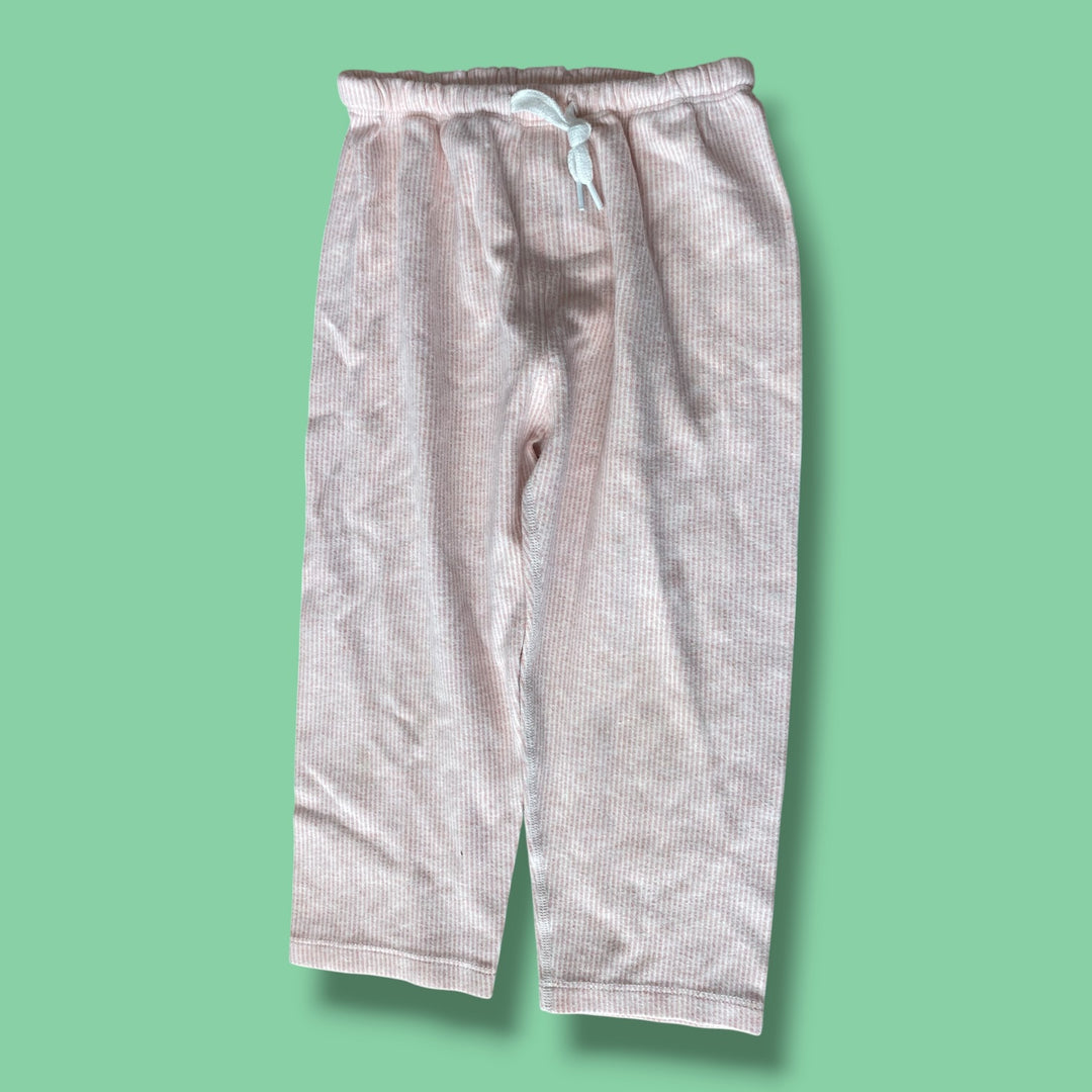 Pink Unknown pinstripe pants, 2-3Y