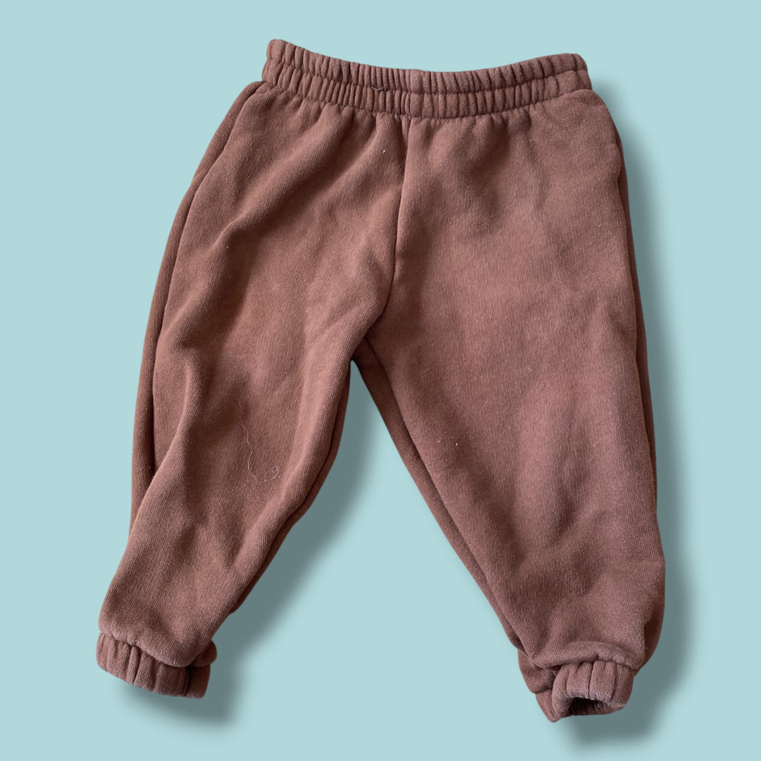 Brown Zara Joggers, 3Y