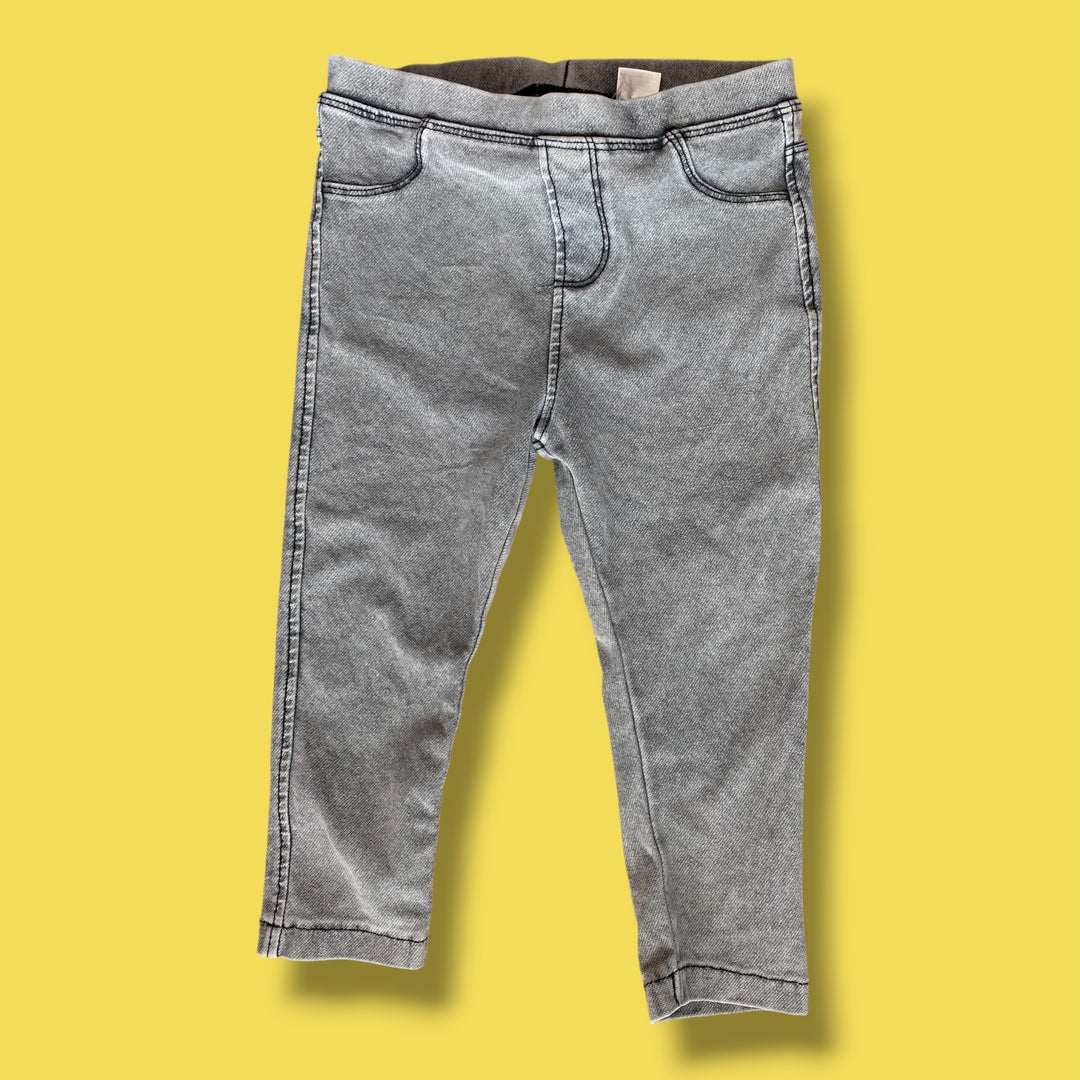 Grey Zara jeggings, 18-24m