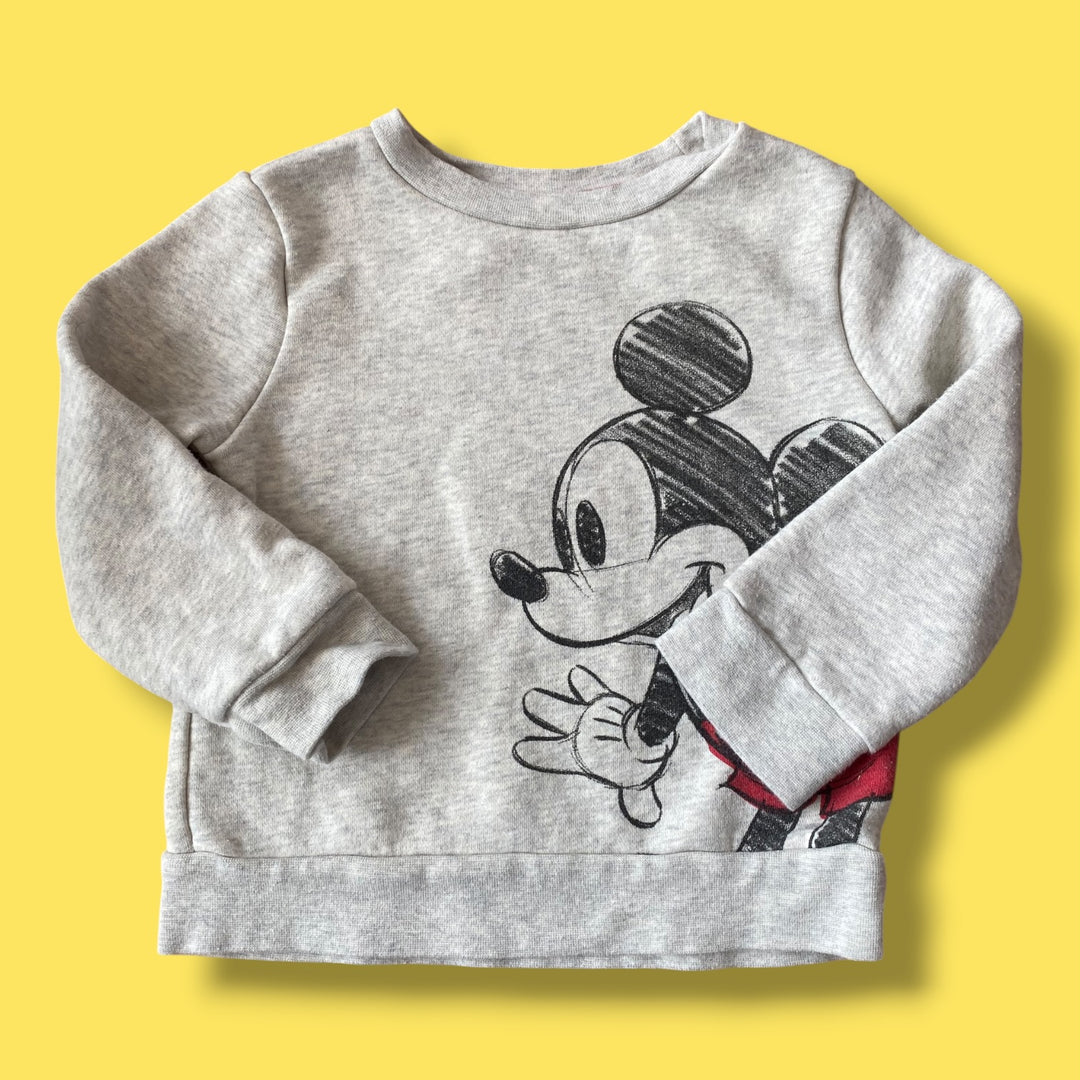 Grey Joe Fresh Mickey Sweater, 2Y