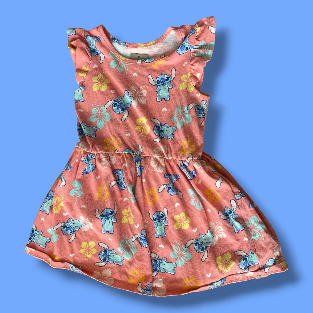 pink Disney Stitch dress, 2-3Y