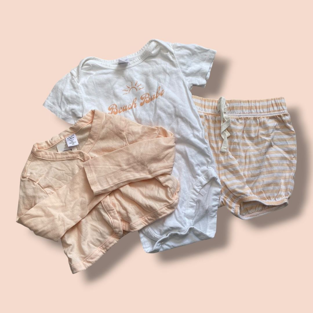 Peach Nordstrom set, 18m