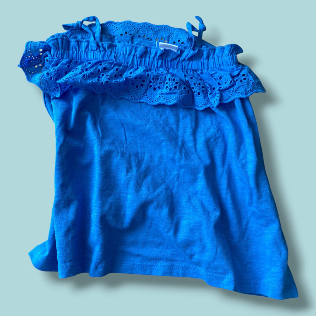 Blue Zara Tank Top, 4-5Y