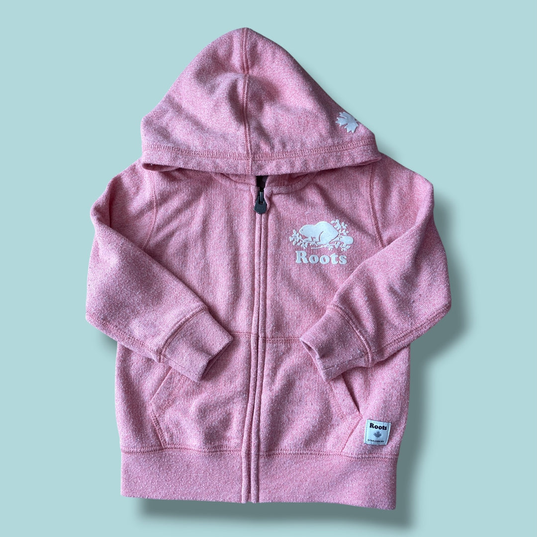 Pink Roots Zip Up, 2Y