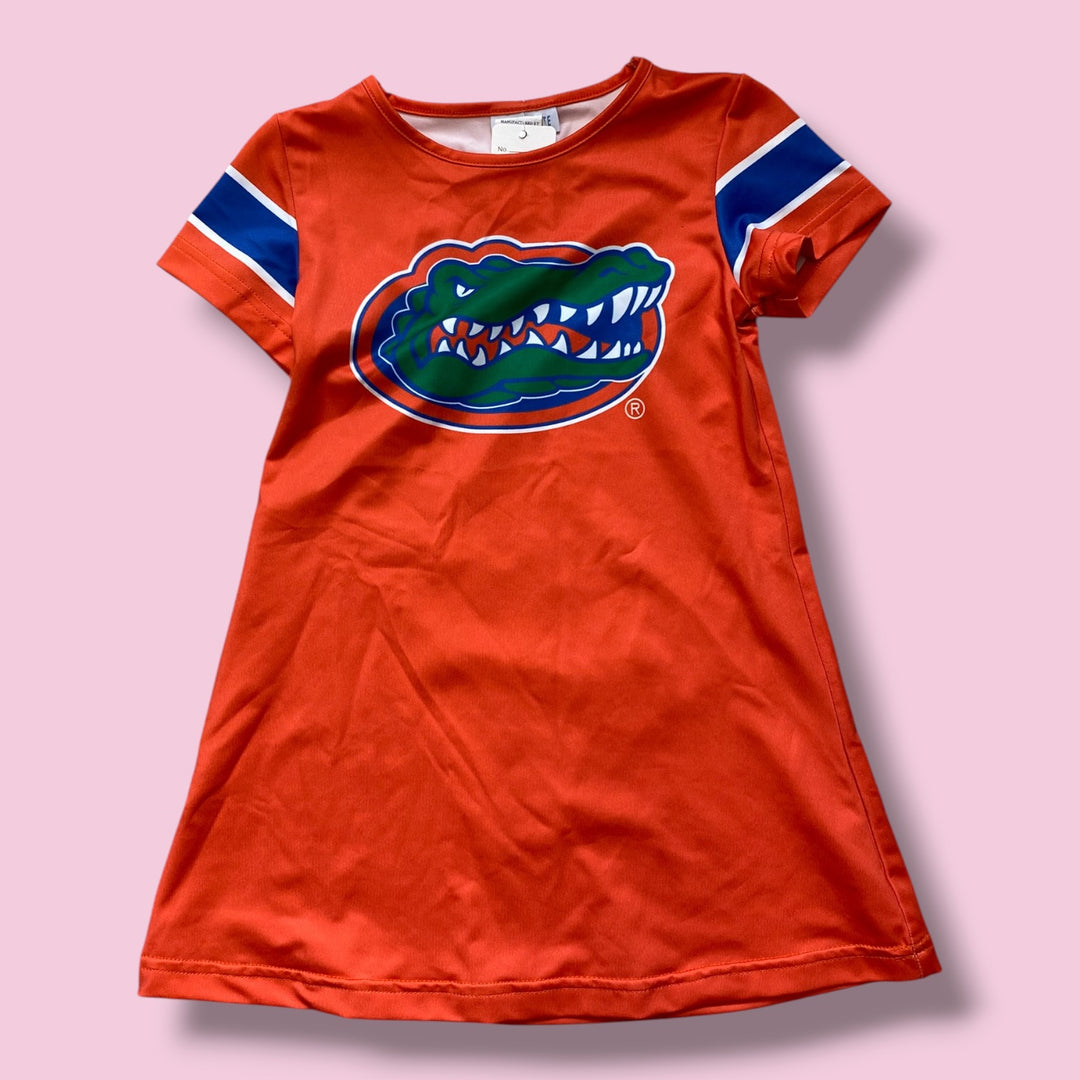 orange  Football dress, 3y