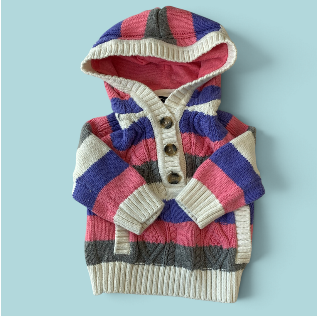 Multi Tommy Hilfiger Knit,   12m