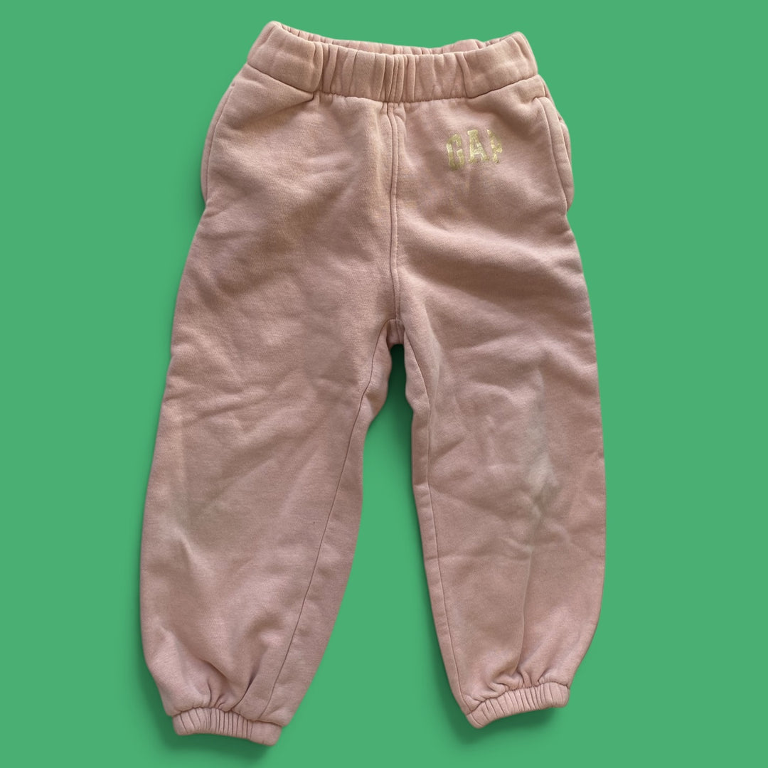 Pink Gap Joggers, 3Y