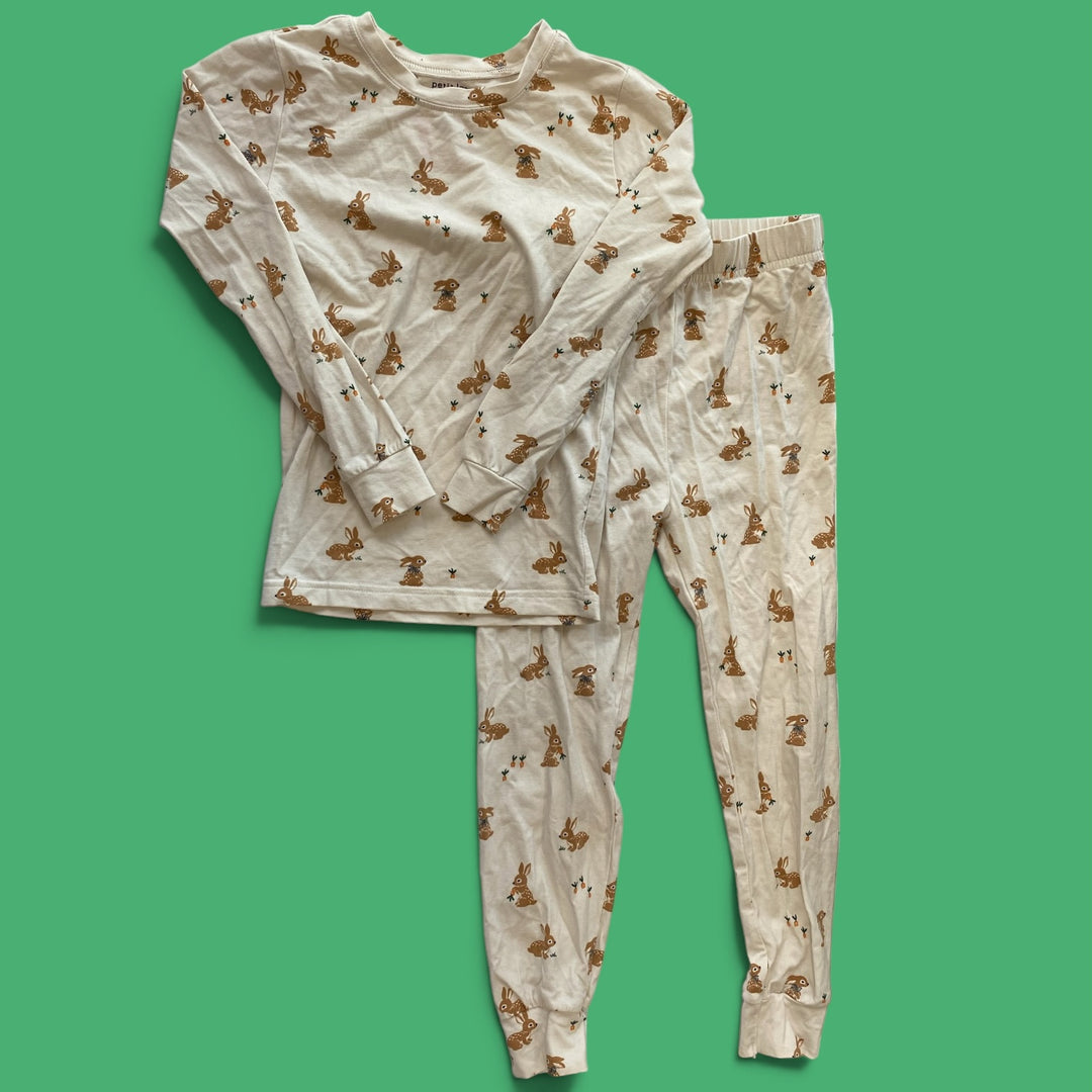 Cream Petit Lem 2 piece, 5Y