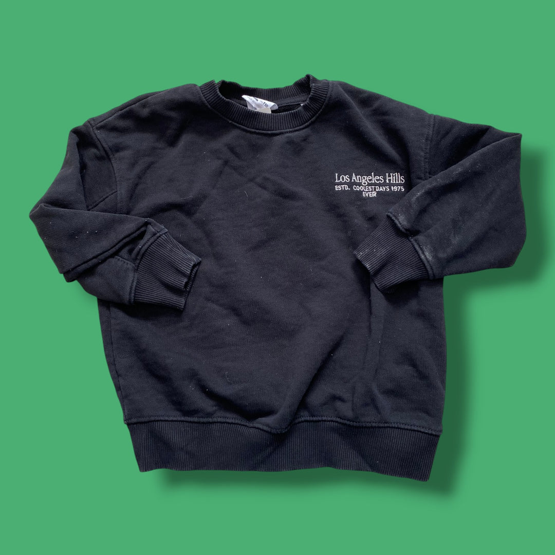 Black Zara Crew Neck, 5Y