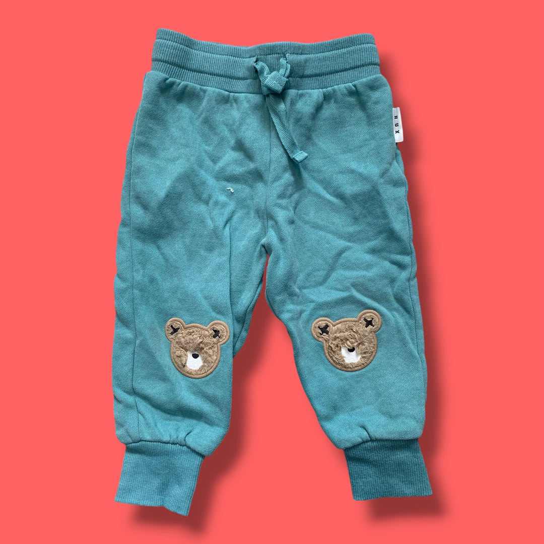 Green  Hux Joggers, 12m
