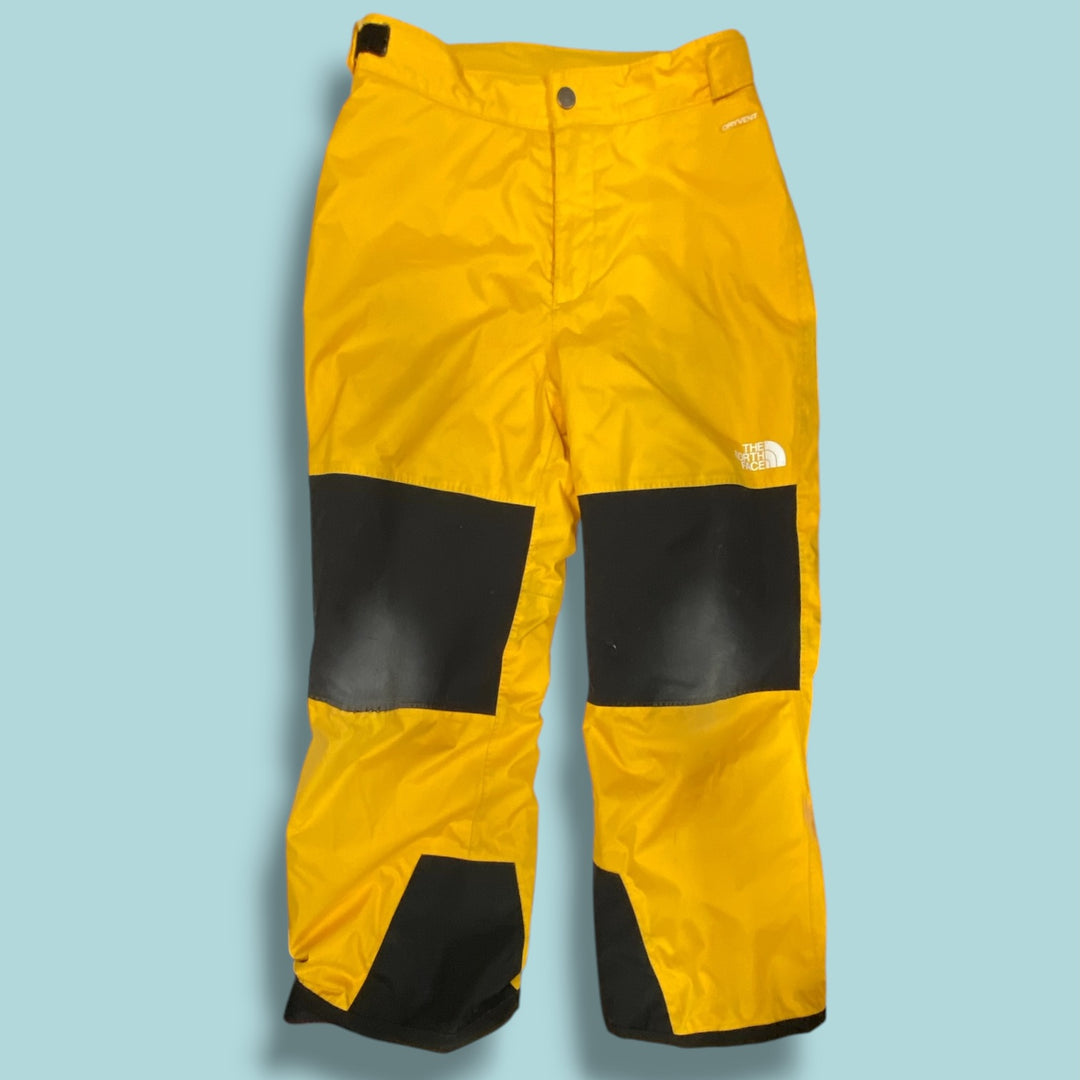 yellow The North Face snowpants *As is, 12y