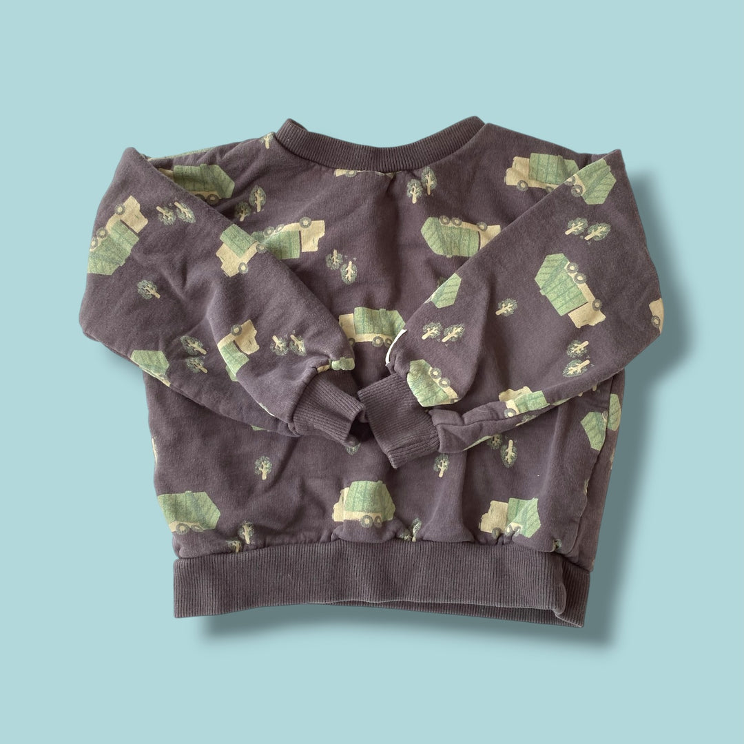 Grey Camp by Birdz Sweater, 3Y