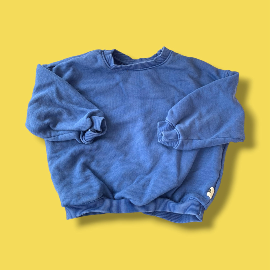 navy zara sweatshirt, 4y