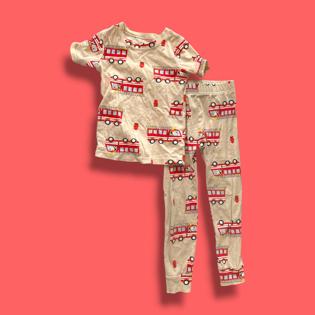 beige Old Navy 2 piece sleepwear, 5y