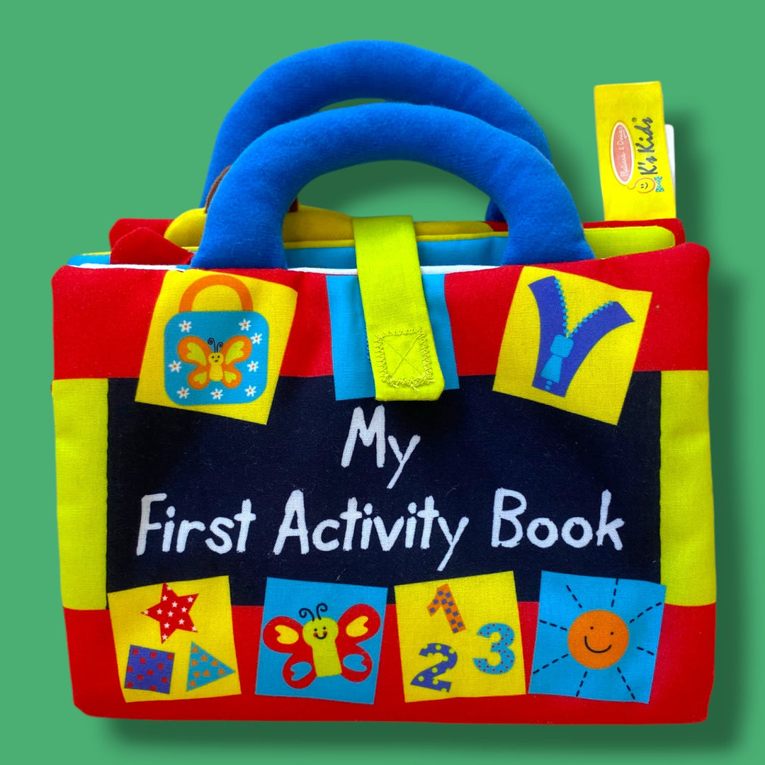 Melissa &amp; Doug my first activity soft book