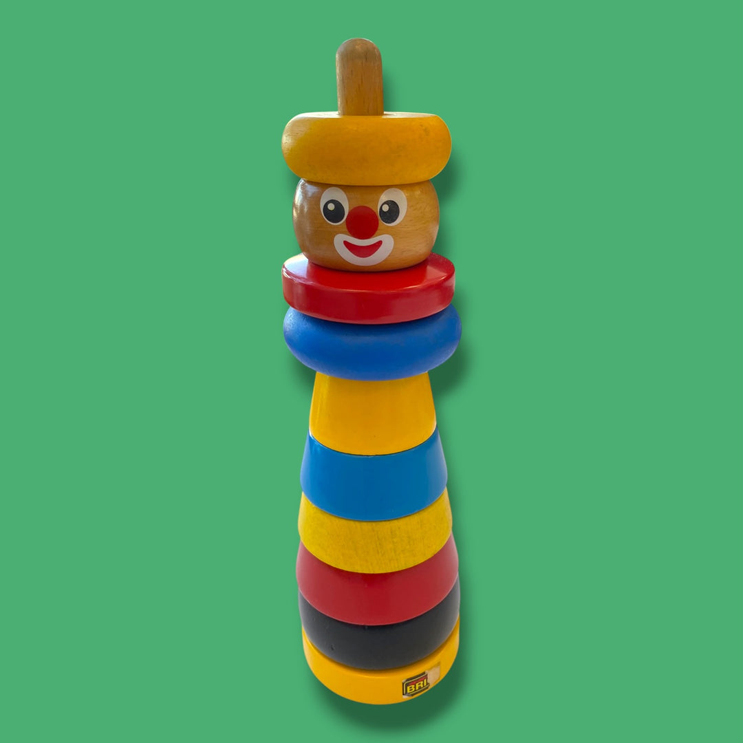 brio wooden stacker