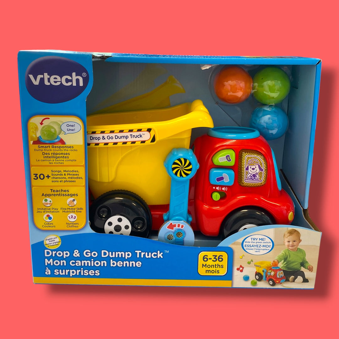 vtech new drop &amp;go dump truck