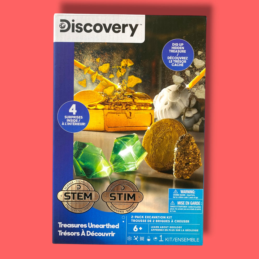 discovery NEW treasures unearthed STEM