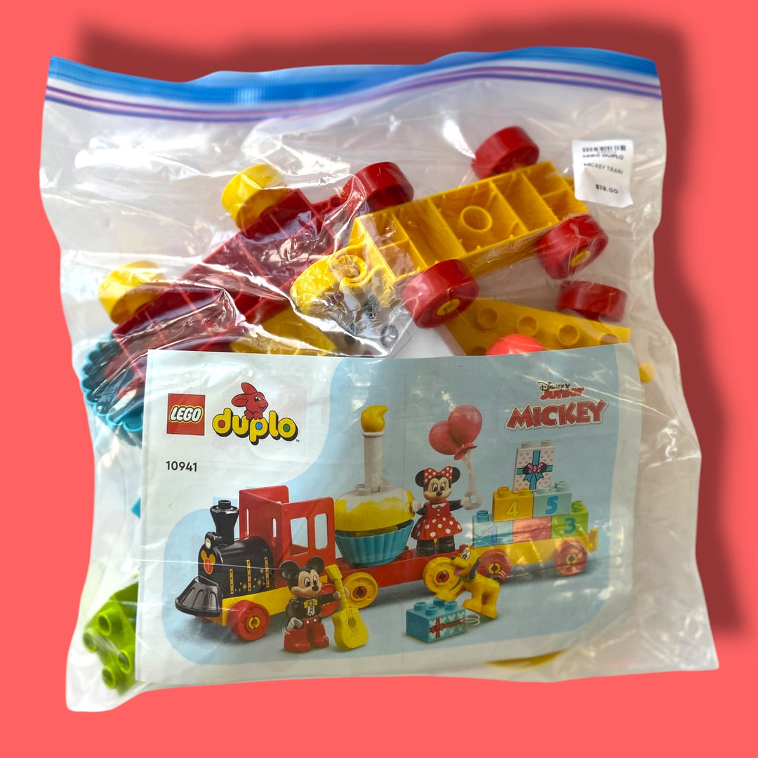 lego duplo mickey train