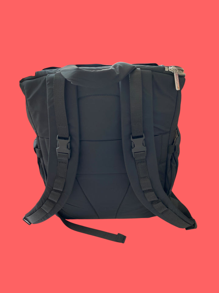 black Lululemon diaper bag &amp; accessories