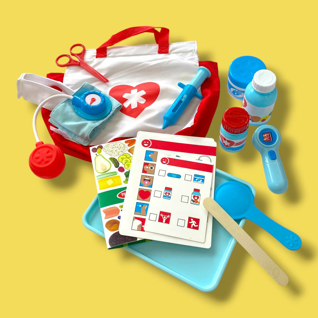 Melissa &amp; Doug doctor kit (incomplete)