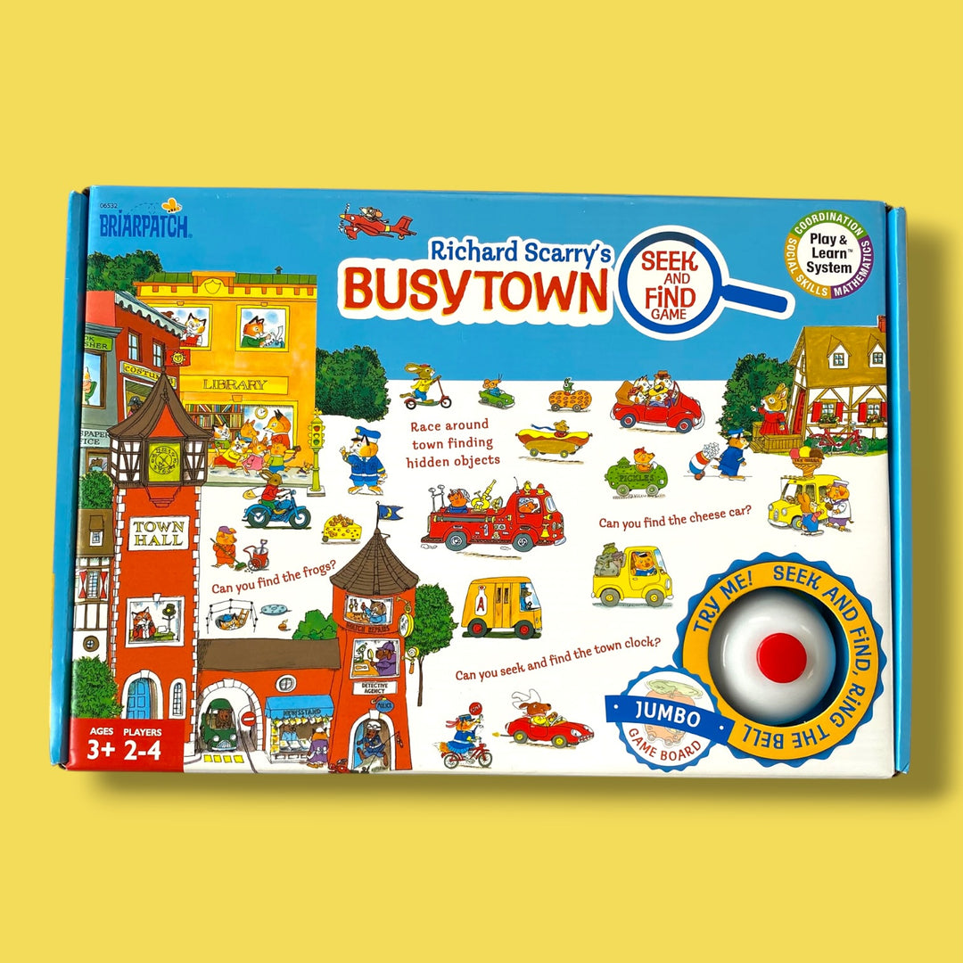 richard scarry NEW seek &amp; find game