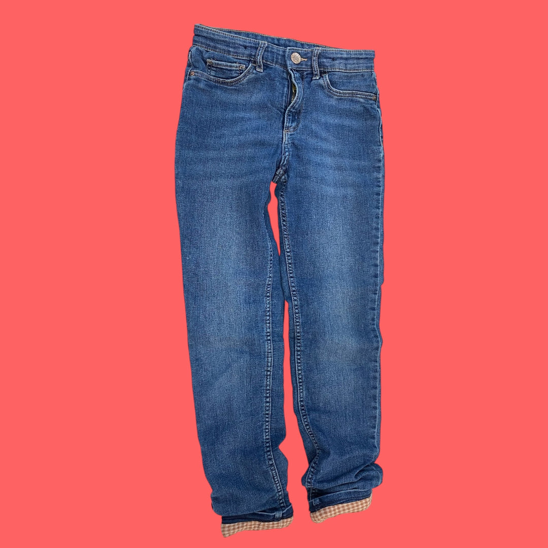 Blue H&amp;M Lined Denim, 8Y