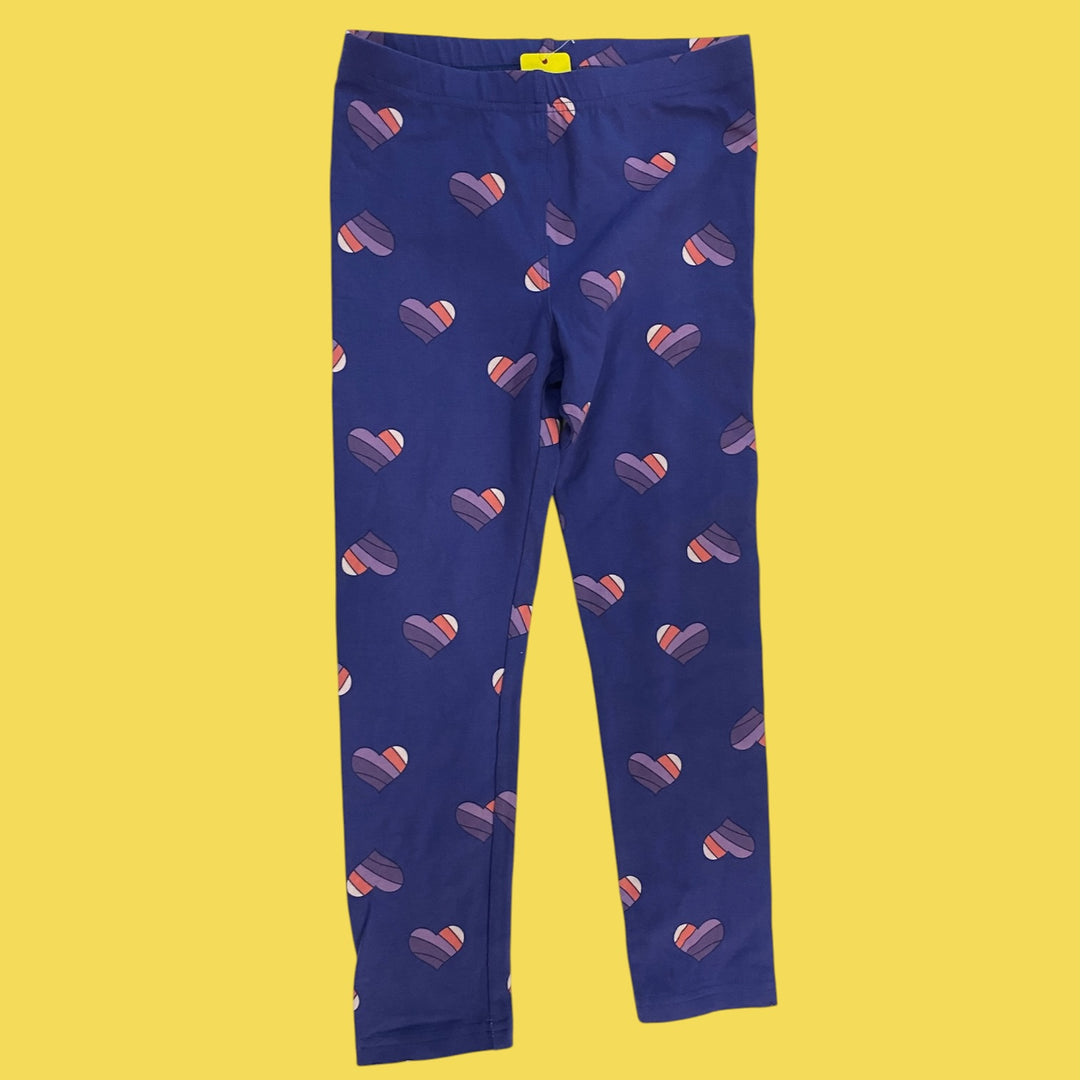 Purple Pekkle Legging, 7Y