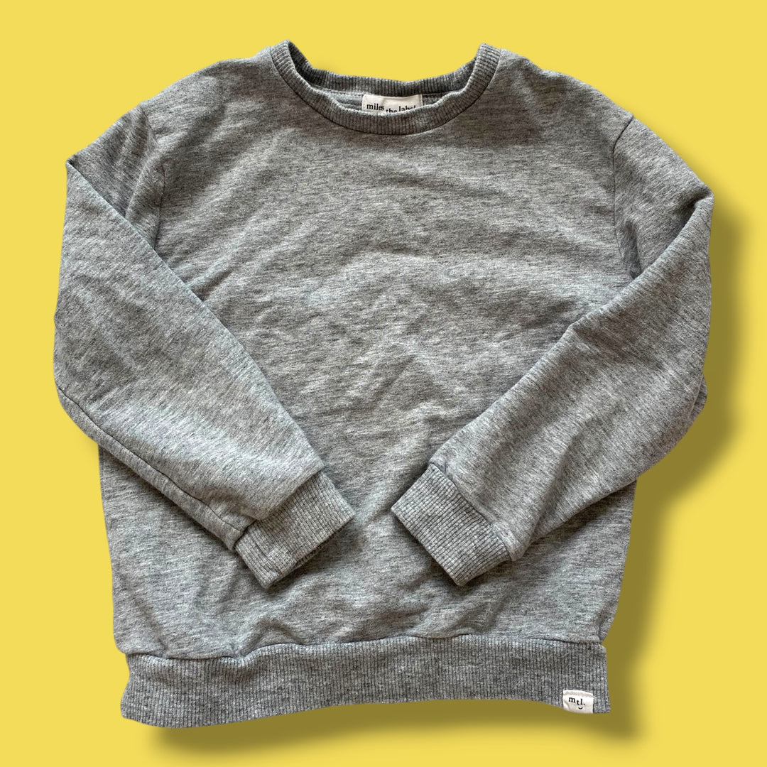 grey Miles The Label sweatshirt, 24m