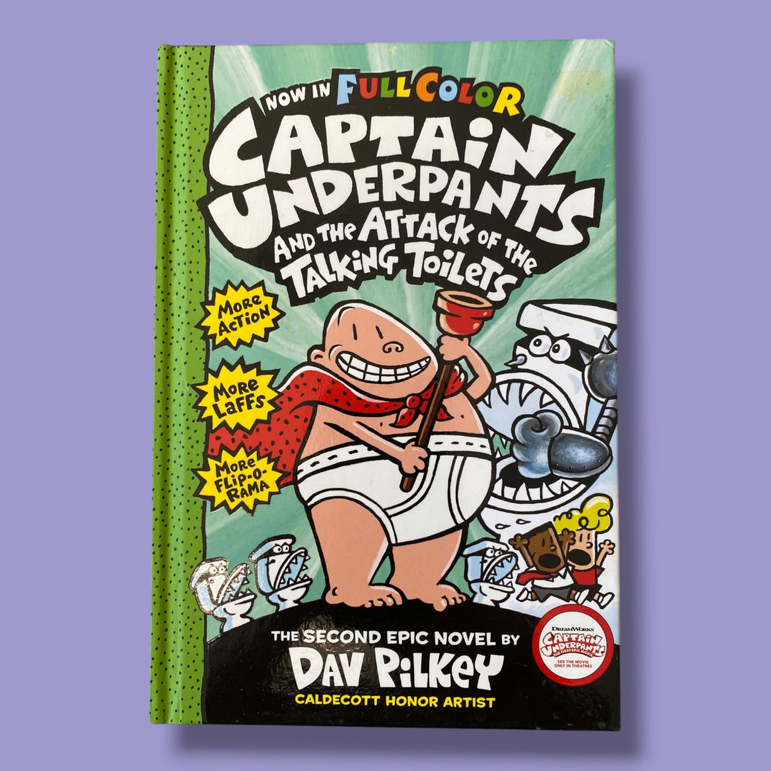 captain underpants attack of the talking