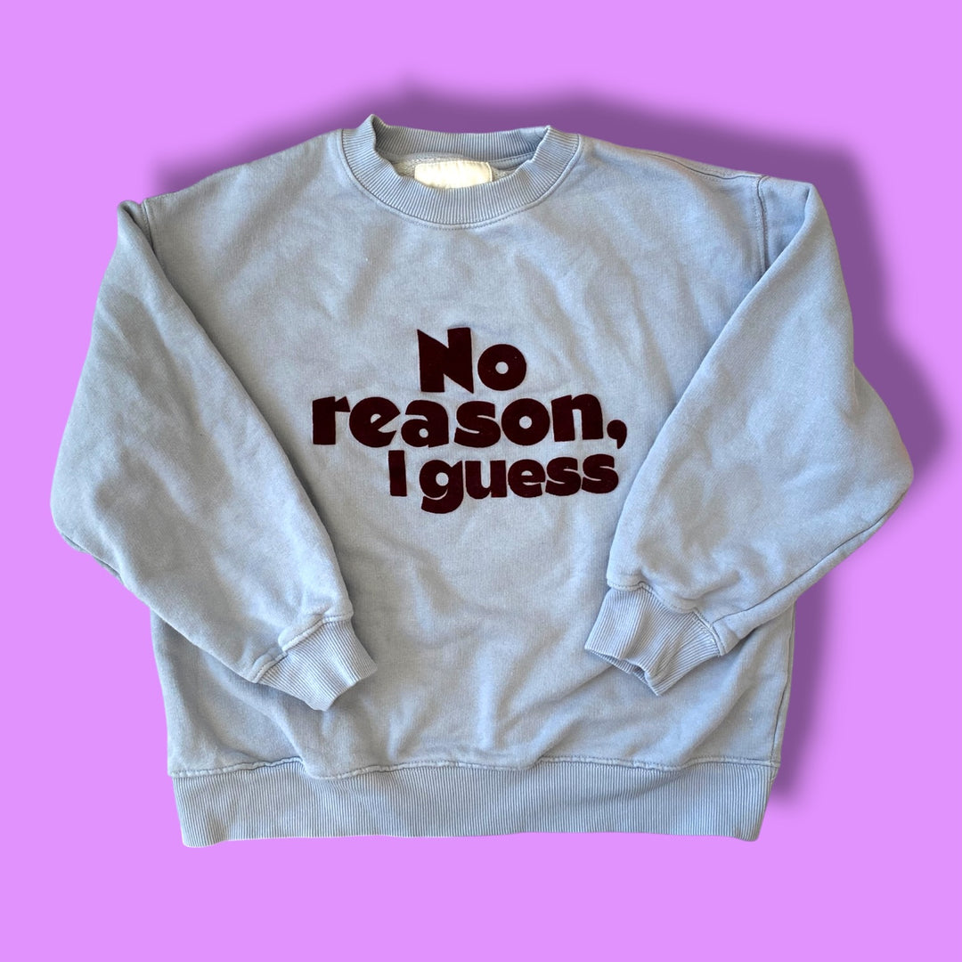 Blue Zara sweatshirt, 11-12Y