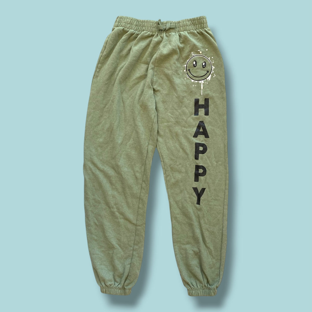 green  sweatpants, 11-12y