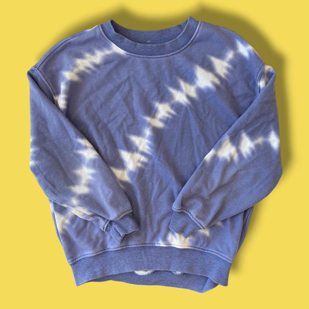blue George sweatshirt, 7/8y