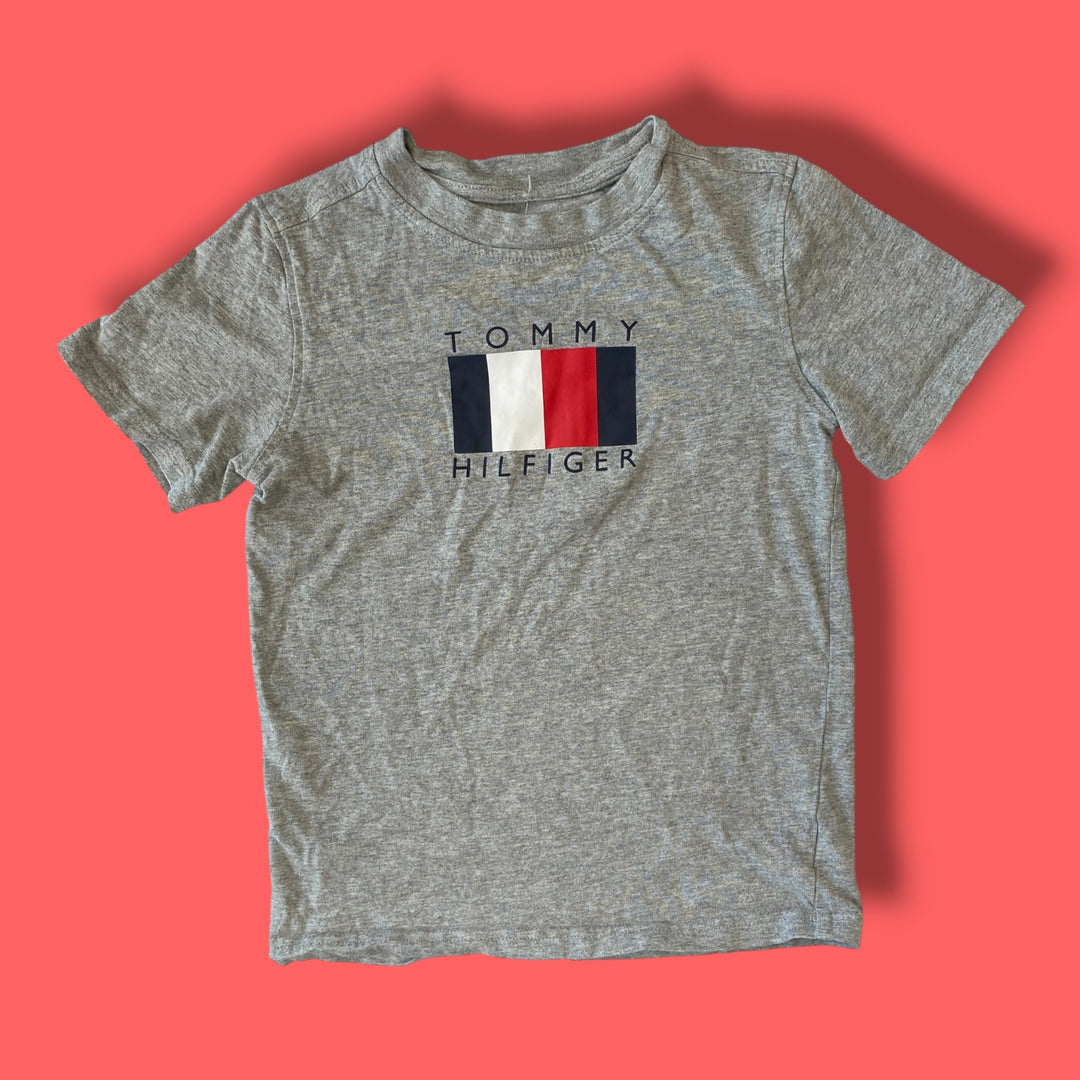 grey tommy hilfiger shirt, 6Y