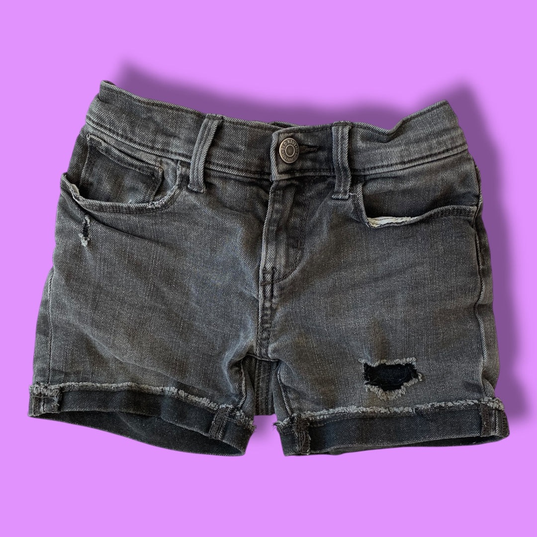 black old navy shorts, 8y