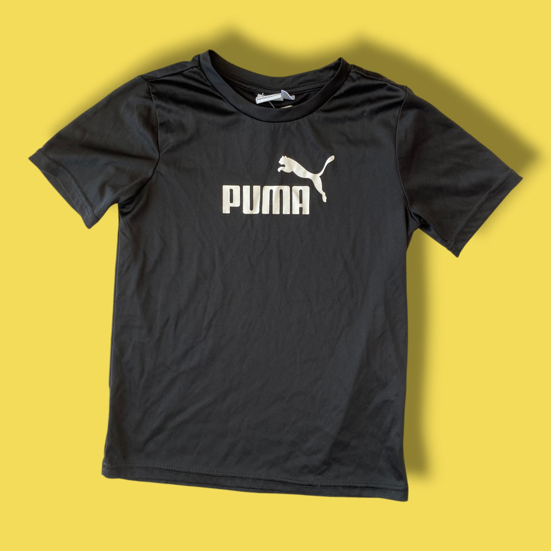 black puma shirt, 6Y