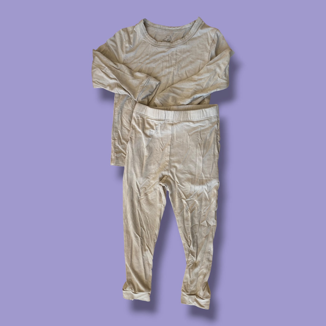 Brown Bare 2 piece set, 2Y