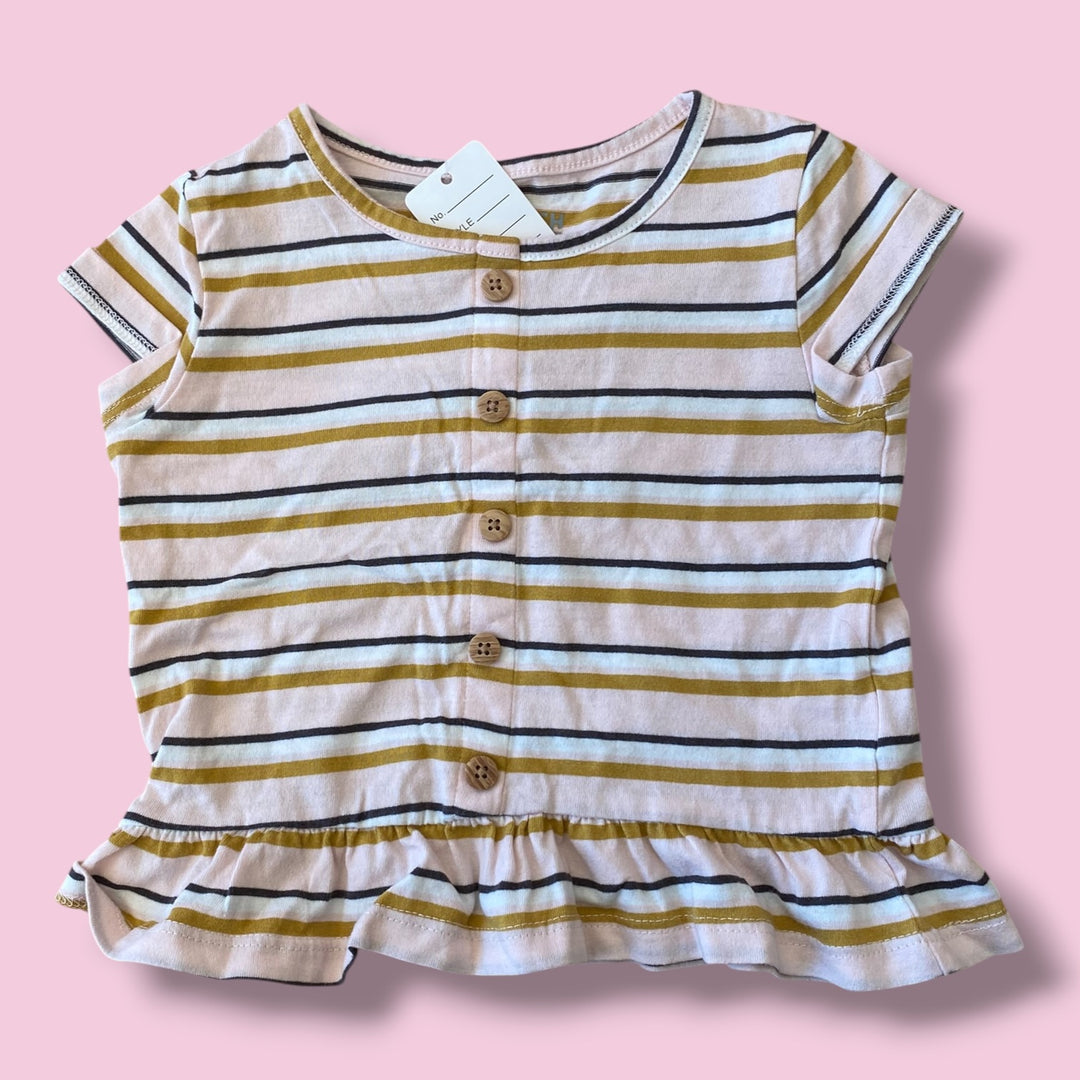 Striped Oshkosh Shirt, 2Y